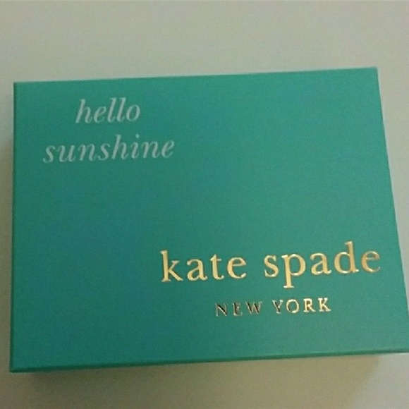 🆕Kate Spade "Hello Sunshine" Compact Mirror - Picture 7 of 7